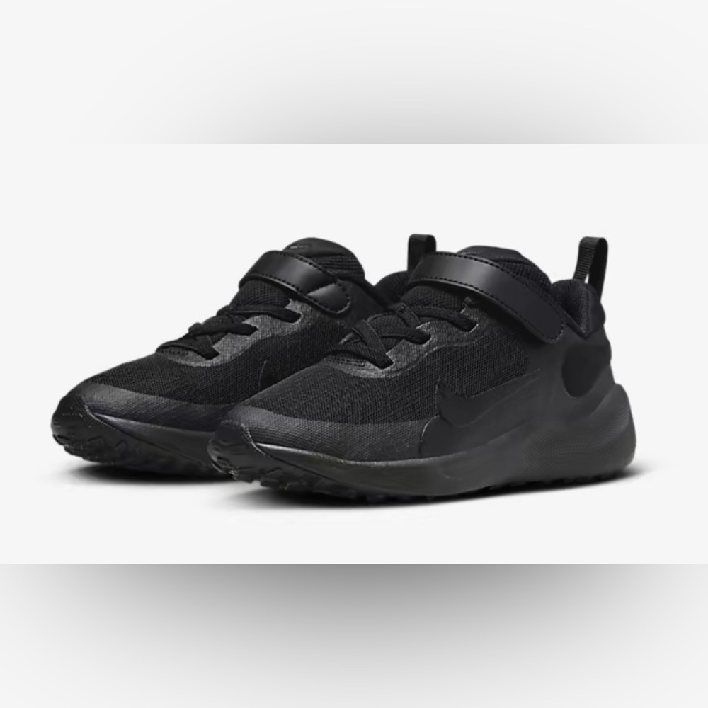 Nike Kids BQ5673-001 - Size 10C - Black - Preowned